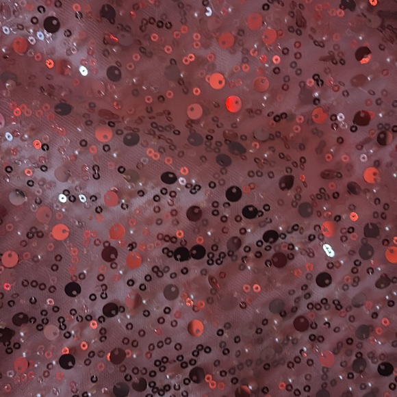 Sequin beaded lace up mini dress - Picture 7 of 7